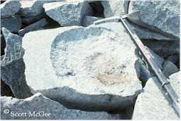 An interesting type of rock fracture