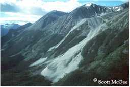 Another view of the Atlin Mountain rock glacier