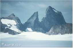 Glacial erosional features