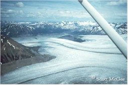 Trimlines provide graphic evidence of the downwasting of a glacier